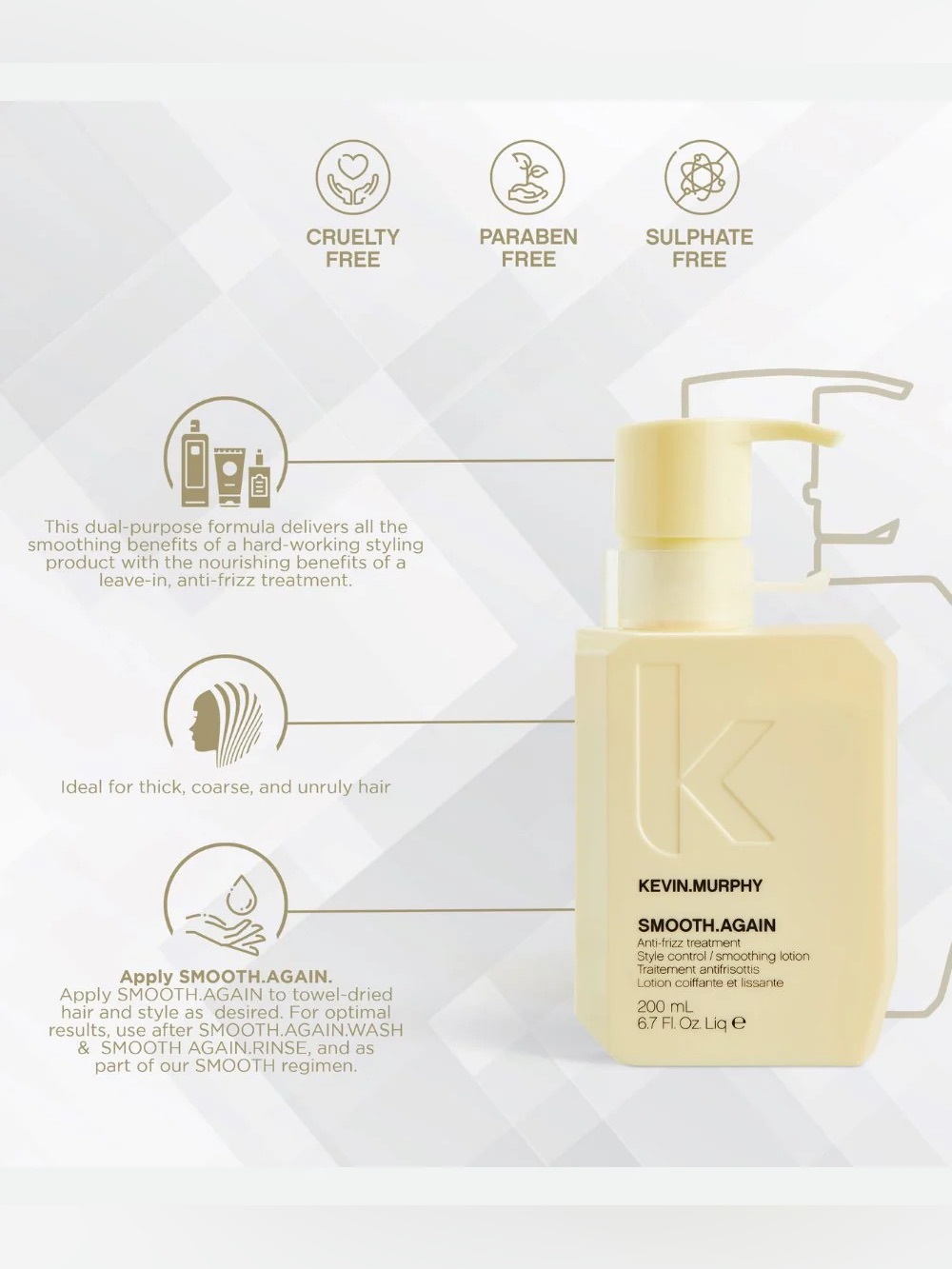 KEVIN.MURPHY Smooth.Again Smoothing Treatment - Picture 2 of 5